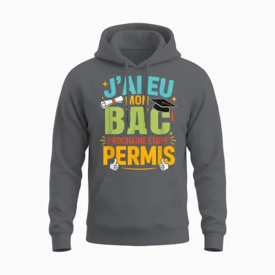 Bachelor I Had My Bac 2025 Prepare Bachelor License Unisex Hoodie - Charcoal