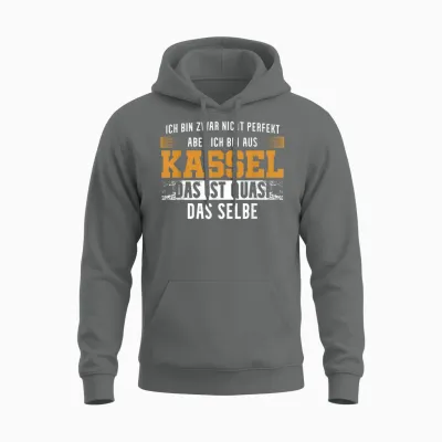 Stadt Kasseler Kasselerin Ich Bin Aus Kassel Unisex Hoodie - Graphite Heather