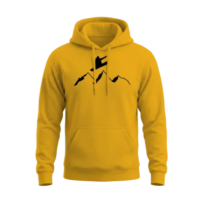 Snowboarding! Unisex Hoodie - Gold