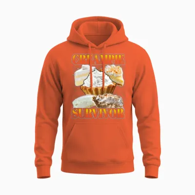 Funny Creampie Inappropriate Embarrassing Roulette Unisex Hoodie - Orange