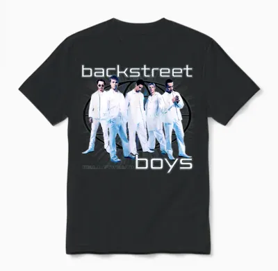 Backstreet Boys Millenium Globe Unisex T-Shirt - Black