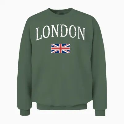 London Daughter Unisex Sweatshirt - Military Green