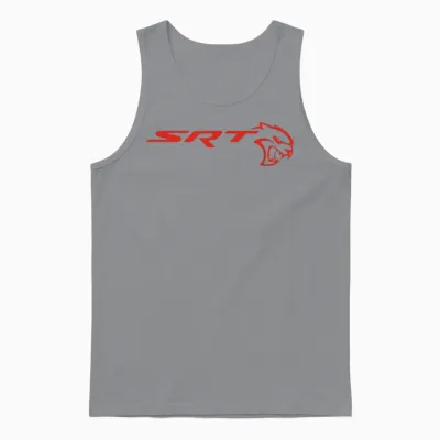 Dodge Srt Hellcat T-Shirt, Black, S Unisex Tank Top - Sport Grey