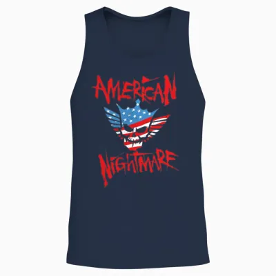 Cody Rhodes American Nightmare Logo Unisex Tank Top - Navy