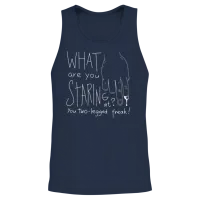 Funny Amputee Unisex Tank Top - Navy – 2