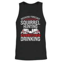 Squirrel Hunting Team Squirrel Removal Technician Unisex Tank Top - Black – 2
