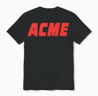 Acme Markets L Unisex T-Shirt - Black