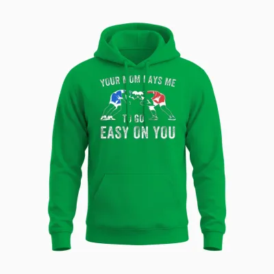 Wrestling Boy Funny Wrestler Amateur Wrestling Unisex Hoodie - Irish Green