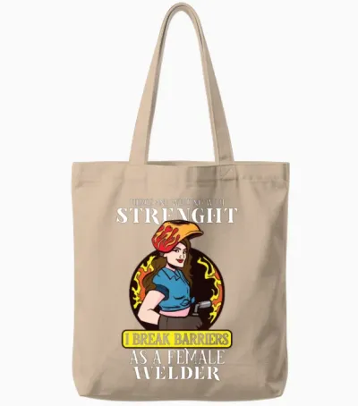Welder Funny Funny Welding Gift Tote Bags - Natural
