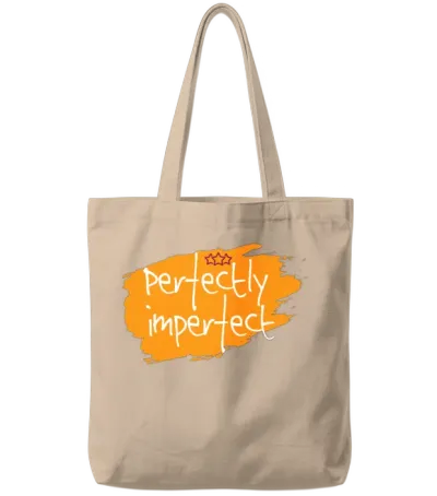 Unisex Heavy Blend Tote Bags - Natural