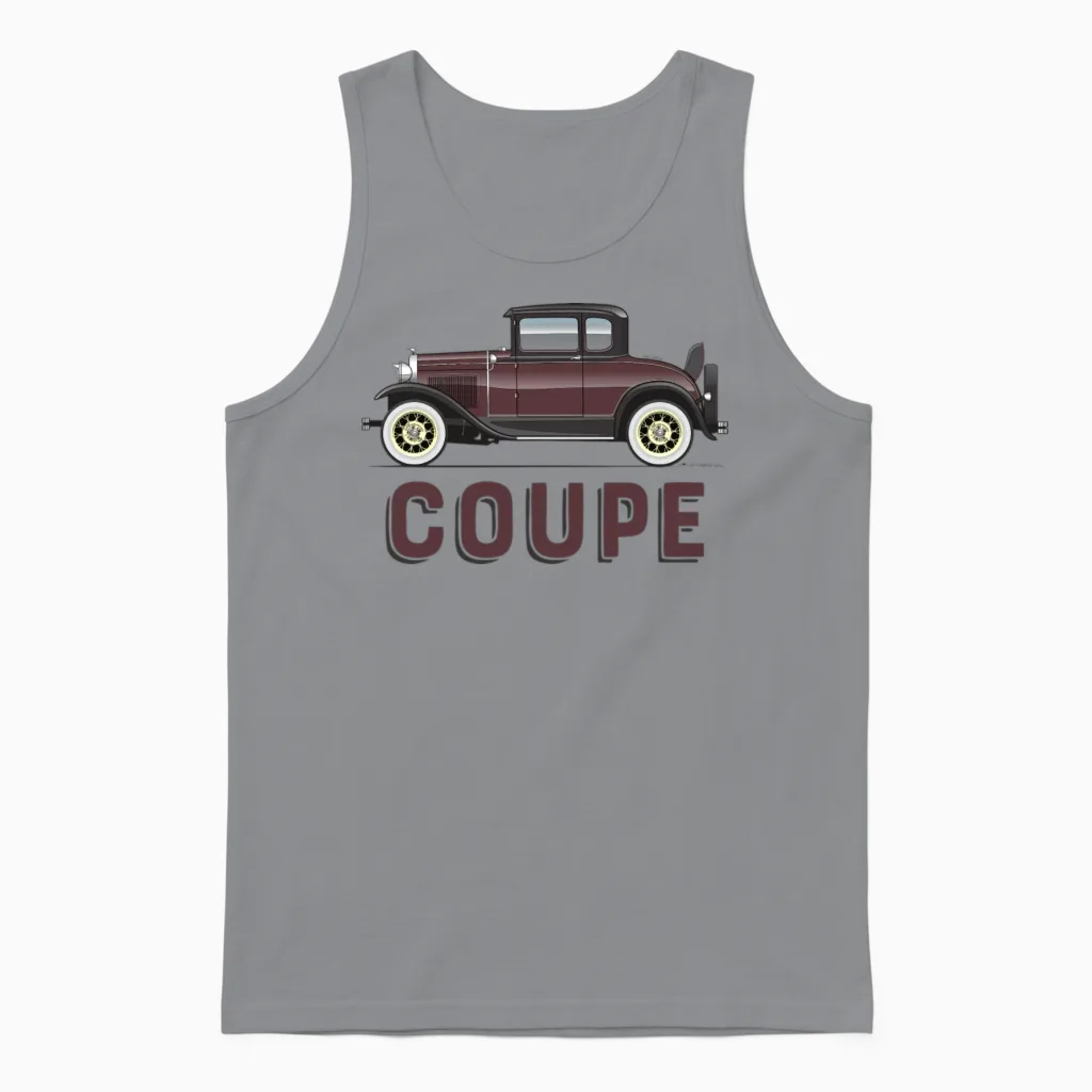 Coupe Thorne Brown Unisex Tank Top in Sport Grey