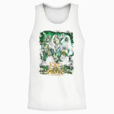 Lord of the Rings Hero Group T-Shirt Small Unisex Tank Top - White