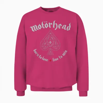 Motörhead - Born to Lose Live to Win T-Shirt Small Unisex Sweatshirt - Heliconia