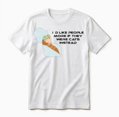 Funny Pictures Unisex T-Shirt - White