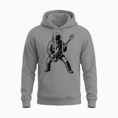Nashvegas Start Bassist Unisex Hoodie - Sport Grey