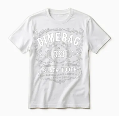 Dimebag Darrell Whiskey Unisex T-Shirt - White