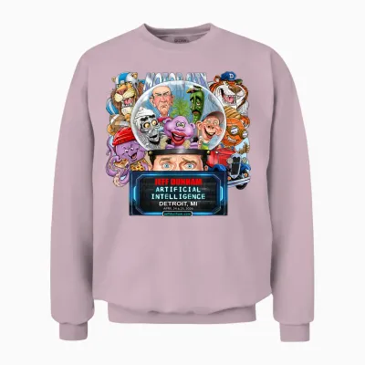 Jeff Dunham Detroit, Mi (2026) Unisex Sweatshirt - Light Pink