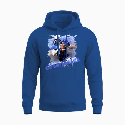 Quarterback American Football - Usa Sports T-Shirt Fans Design Unisex Hoodie - Royal