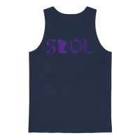 Skol Viking Unisex Tank Top - Navy – 1