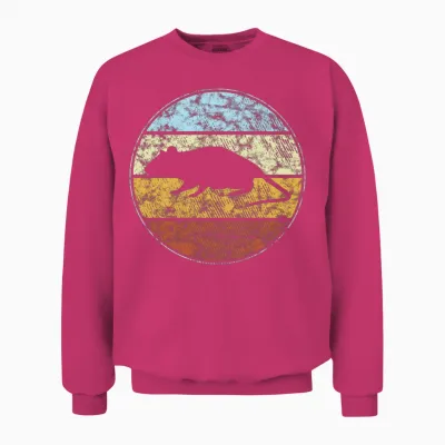 Mouse Retro Unisex Sweatshirt - Heliconia