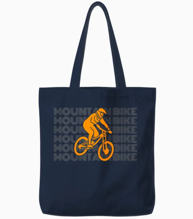Mountain Bikes Accessories Mtb Mountain Biking Mtb Tote Bags in Navy