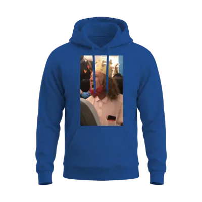 Burger King Guy Unisex Hoodie - Royal