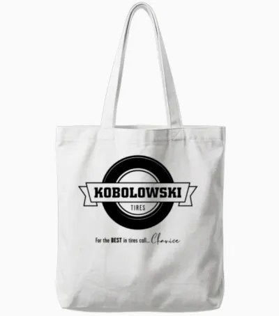 Car Tire 80s Movie Kobolowski Tires Tote Bags - White