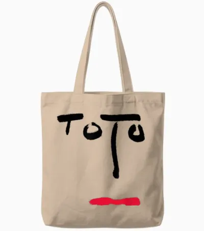 Toto Turn Back Tote Bags - Natural
