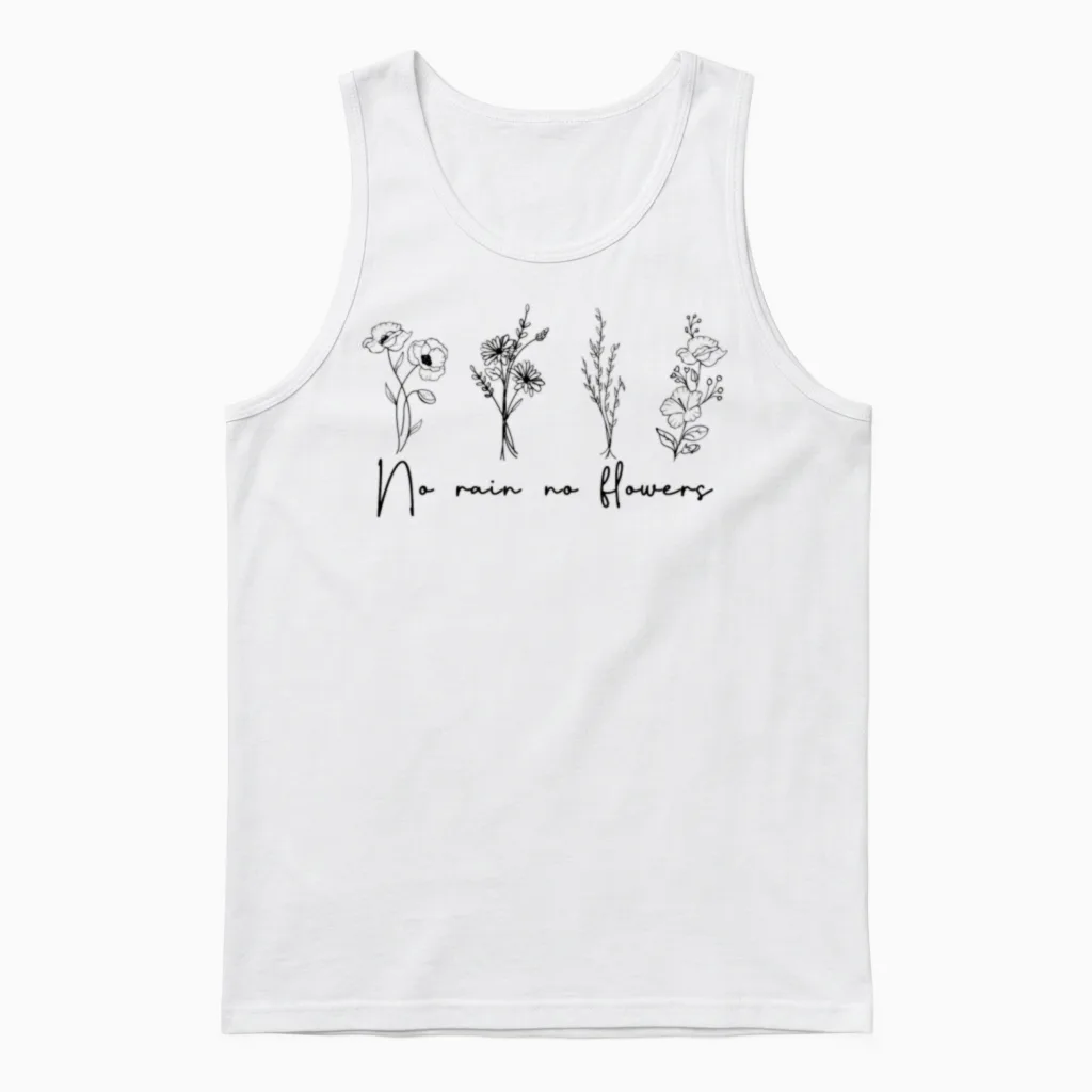 Retro Inspiration Quote - Memes & Humor Unisex Tank Top in White