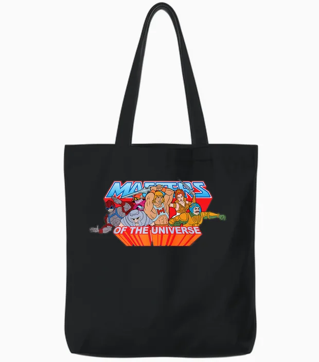 Die Helden Der Meister Des Universums Tote Bags in Black