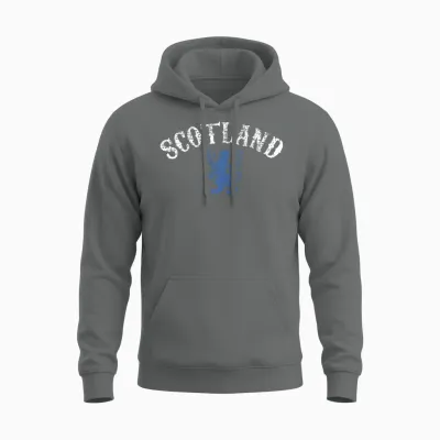Scotland Lion Rampant Unisex Hoodie - Graphite Heather