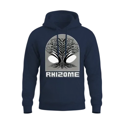 Plant Love Unisex Hoodie - Navy