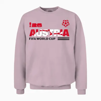 Fifa World Cup26 Qualifier österreich Unisex Sweatshirt - Light Pink