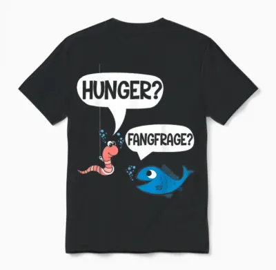 Lustiger Spruch, Angler, Lustig, Coole Sprüche, Lustig Lustig Angeln Unisex T-Shirt - Black