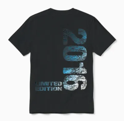 2016 Junge Mädchen 10. Geburtstag Limited Edition 10 Unisex T-Shirt - Black