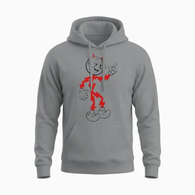 Reddy Kilowatt Unisex Hoodie - Sport Grey