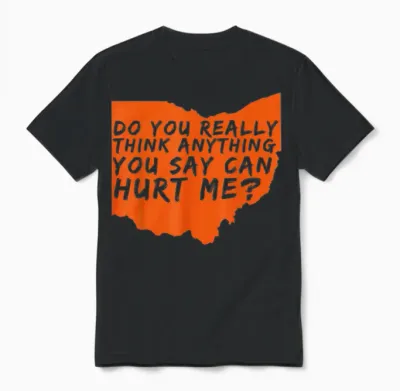 Being a Cleveland Fan T-Shirt - Funny Sports Unisex T-Shirt - Black