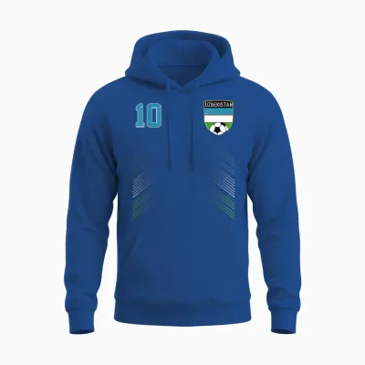 Usbekistan Pride Usbekistanische Flagge Liebhaber Unisex Hoodie - Royal
