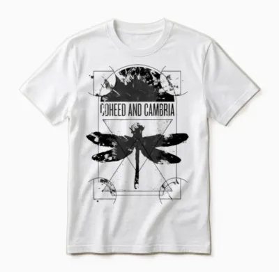 Coheed Und Cambria Dissect Unisex T-Shirt - White