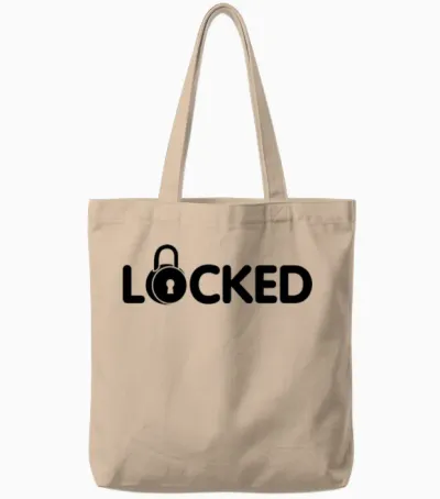 Locked Tote Bags - Natural