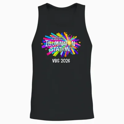 Illumination Station Vbs 2026 Bible Jesus Christian Lights Unisex Tank Top - Black