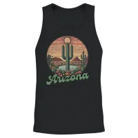Arizona Unisex Tank Top - Black – 2