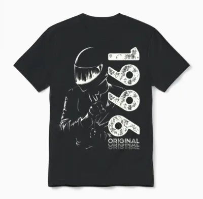 30. Geburtstag Mann Motorrad Motorradfahrer Biker 1996 Unisex T-Shirt - Black