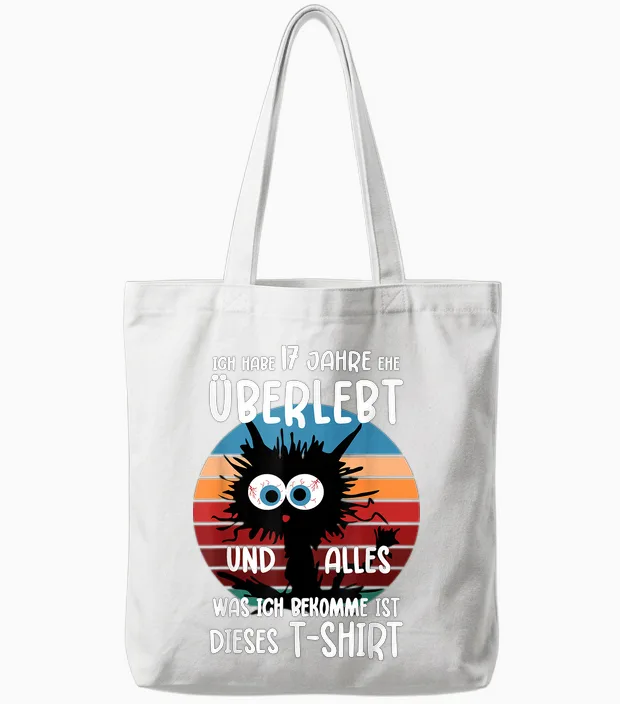 17 Jahre Verheiratet Orchideenhochzeit Ehe 17 Hochzeitstag Tote Bags in White