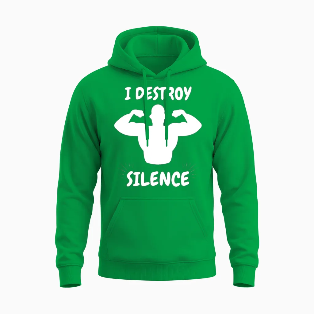 Funny Gym & Lifting Unisex Hoodie in Irish Green