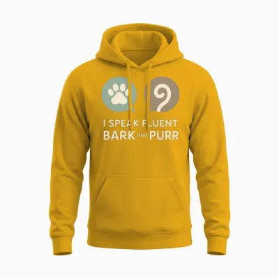 Animal Shelter Worker Animal Rescue Volunteer Unisex Hoodie - Gold