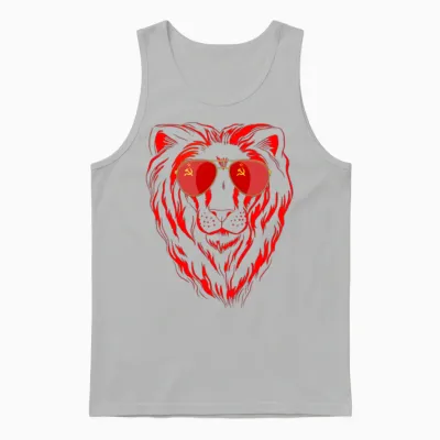 Soviet Union Unisex Tank Top - Ash