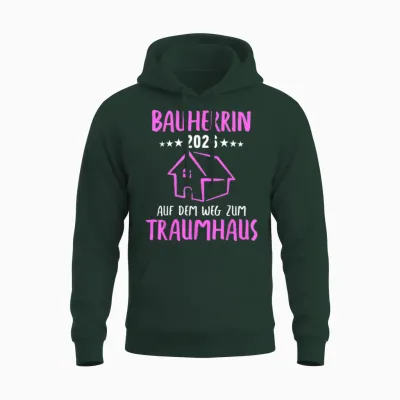 Bauherrin Bauherren Bauherr 2026 Unisex Hoodie - Forest