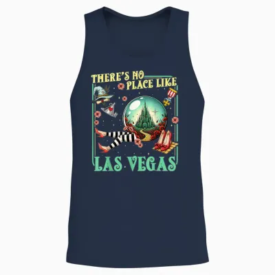 Yellow Brick Road Wicked off to See Wizard for Men Women Kid Unisex Tank Top - Navy