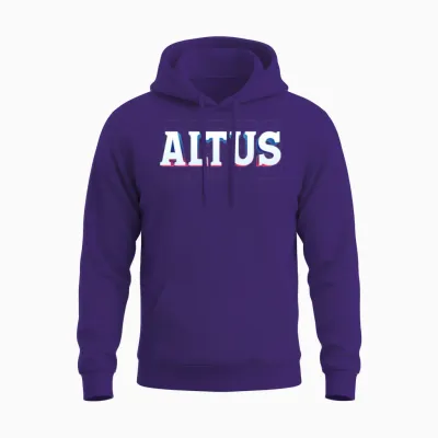 Retro - Altus Unisex Hoodie - Purple